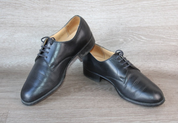 Chaussure Derby Cuir Noir Marbot Neuvic – Taille 41 – Occasion Très Bon état Made in France - julfripes