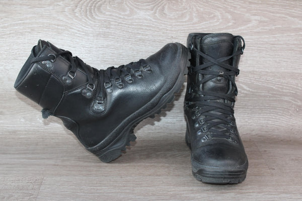 Chaussure Militaire Cuir Noir - Taille 37 Unisexe – Occasion très bon état Made in France - julfripes