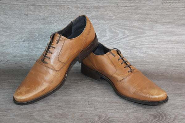 Chaussure Richelieu Cuir John Bradford – Taille 41 – Occasion très bon état Made in England - julfripes