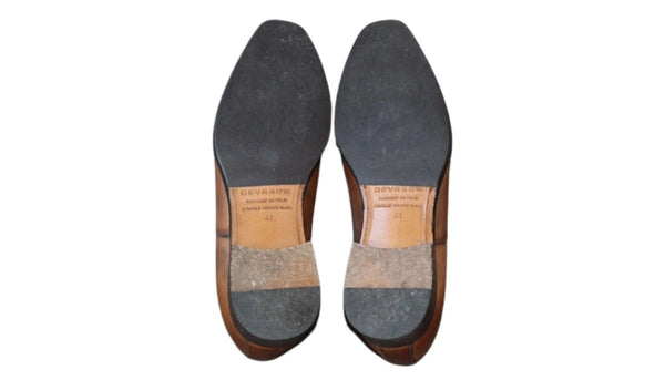 Chaussure Richelieu Cuir Marron Devred – Taille 41 – Occasion très bon état made in Italy - julfripes