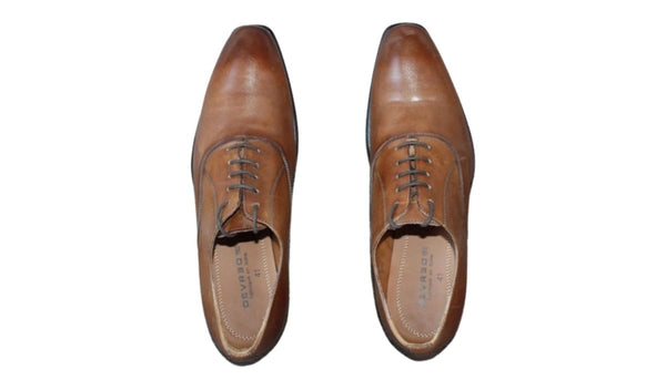 Chaussure Richelieu Cuir Marron Devred – Taille 41 – Occasion très bon état made in Italy - julfripes