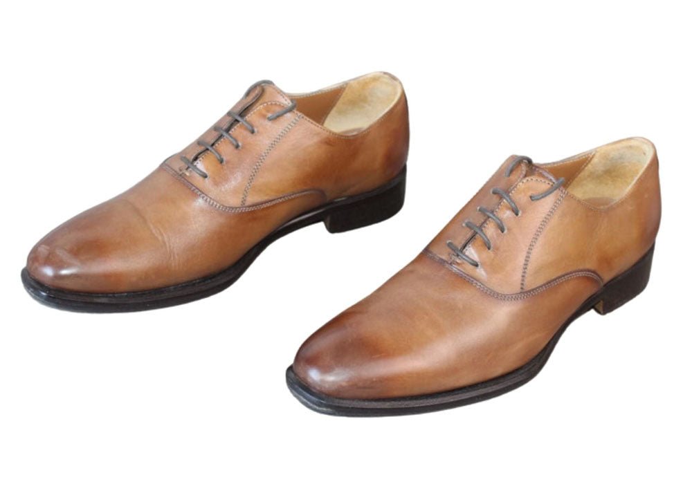 Chaussure Richelieu Cuir Marron Devred – Taille 41 – Occasion très bon état made in Italy - julfripes
