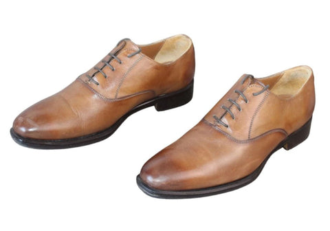 Chaussure Richelieu Cuir Marron Devred – Taille 41 – Occasion très bon état made in Italy - julfripes