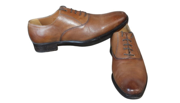 Chaussure Richelieu Cuir Marron Devred – Taille 41 – Occasion très bon état made in Italy - julfripes