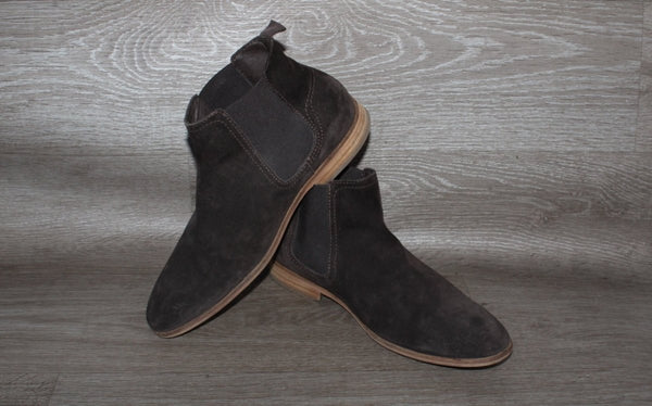 Chelsea Boot Daim Marron Minelli – Taille 42 – Occasion très bon état Made in Portugal - julfripes