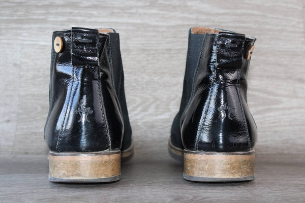 Chelsea Boot Daim Noir Faguo – Taille 40 Unisexe – Occasion Bon état - julfripes