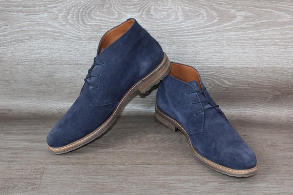 Desert Boot Daim Bleu Devred – Taille 44 – Occasion très bon état Made in Portugal - julfripes