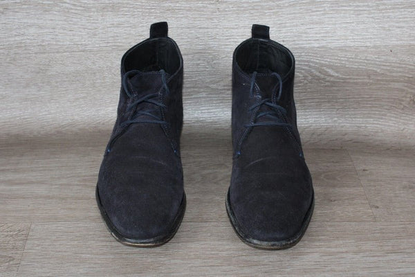 Desert Boot Daim Bleu Marine Minelli – Taille 42 – Occasion Bon état - julfripes