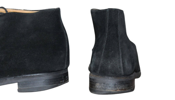 Finsbury Classic Range Chukka Boot Daim Noir – Taille 42 – Occasion Made in England - julfripes