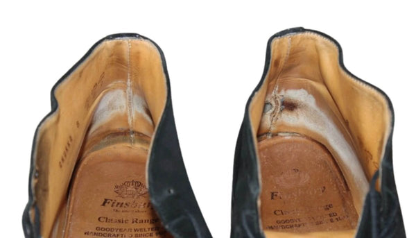 Finsbury Classic Range Chukka Boot Daim Noir – Taille 42 – Occasion Made in England - julfripes