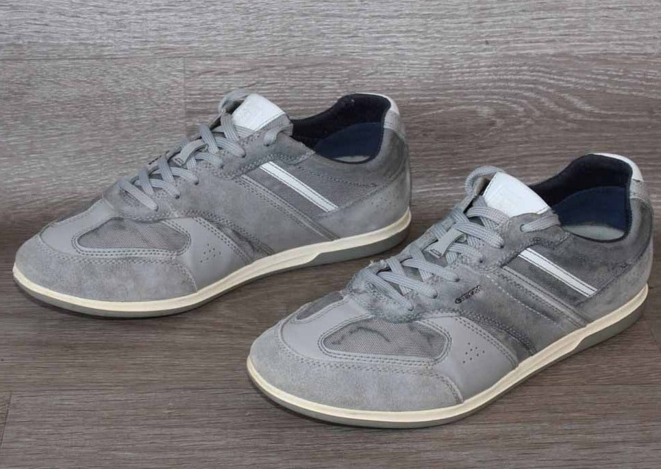 Geox Respira Sneaker Décontractée Gris – Taille 42 – Occasion très bon état - julfripes