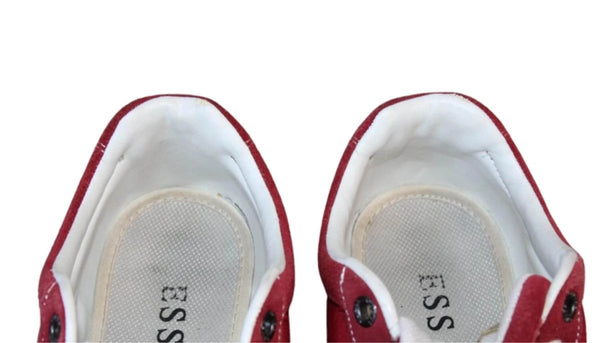 Guess Basket Décontractée Rouge - Taille 44 - Occasion très bon état - julfripes