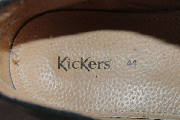 Kickers Bottine Cuir Noir – Taille 44 – Occasion Très Bon état - julfripes