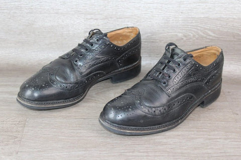 Lacoste Authentique Vintage Derby Cuir Noir – Taille 42,5 – Occasion Bon état - julfripes