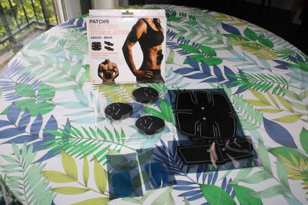 Patch Électrostimulation Musculaire EMS Sans Fil – Abdos & Bras