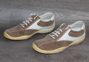Prada Authentique Sneaker Cuir Vintage - Taille 44 - Occasion très bon état Made in Italy - julfripes