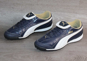 Puma Chaussure de Sport Cuir Bleu - Taille 45 - Occasion bon état - julfripes