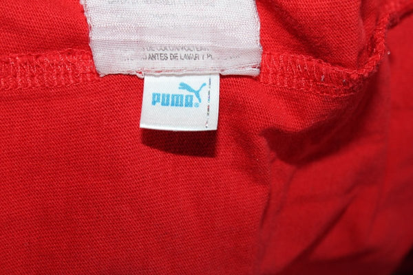 Puma Sweat Manches Longues Rouge – Taille L Mixte - Occasion Bon état Made in Turkey - julfripes