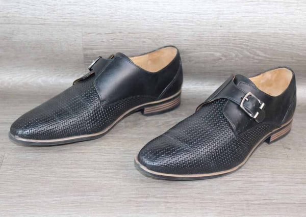 Scott Williams Chaussure à Boucles Cuir Noir – Taille 41,5 – Occasion très bon état - julfripes