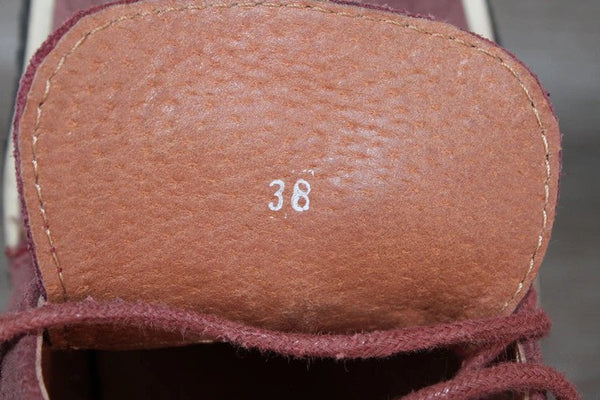Sneaker Basse Vintage Cuir Velours – Taille 38 Unisexe – Occasion très bon état - julfripes