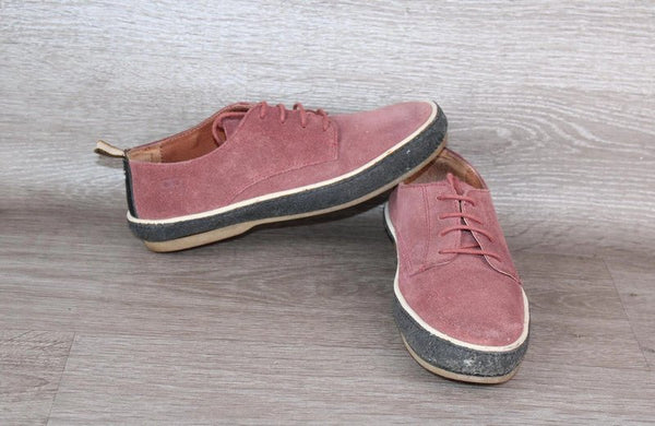 Sneaker Basse Vintage Cuir Velours – Taille 38 Unisexe – Occasion très bon état - julfripes