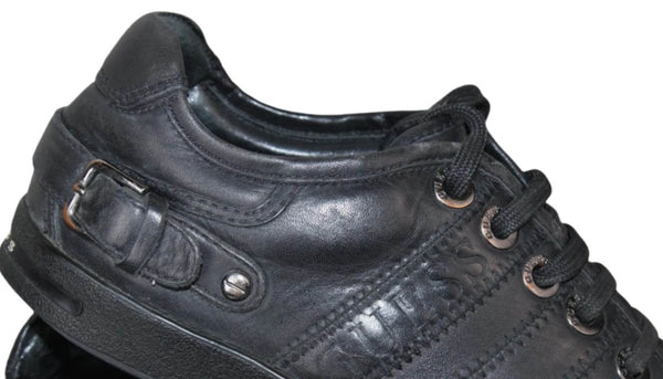 Sneaker Cuir Noir Guess Taille 41 – Look Premium, Prix Malin - julfripes