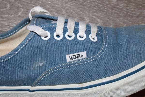 Sneaker Toile Bleu Vans - Taille 40,5 Unisexe – Occasion Bon état - julfripes