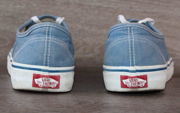 Sneaker Toile Bleu Vans - Taille 40,5 Unisexe – Occasion Bon état - julfripes