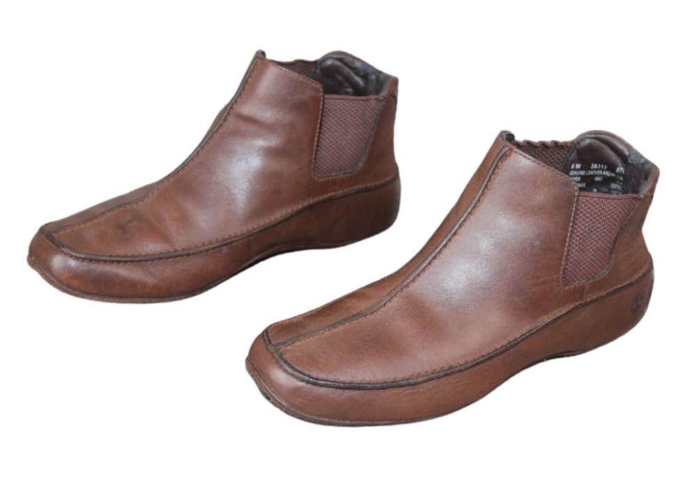 Timberland Chelsea Boot Cuir Marron – Taille 37 Unisexe – Occasion Bon état - julfripes