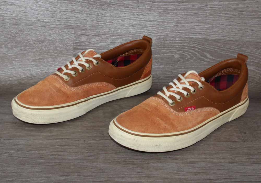 Vans Scotchgard Sneaker Cuir - Taille 44,5 – Occasion Très Bon état - julfripes