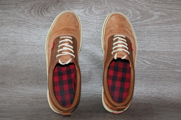 Vans Scotchgard Sneaker Cuir - Taille 44,5 – Occasion Très Bon état - julfripes