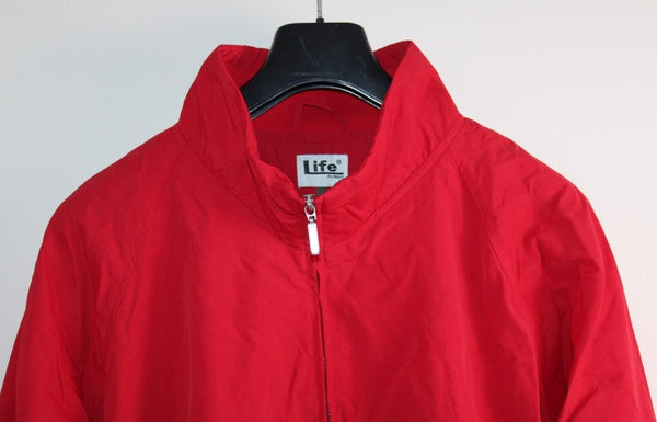 Veste Imperméable Col Montant Rouge Life Pro Wears – Taille XL - Occasion Très Bon état - julfripes