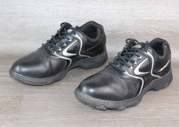 Chaussure de Golf Cuir Noir Stuburt H-Lite – Taille 44,5 – Occasion Très Bon état - julfripes