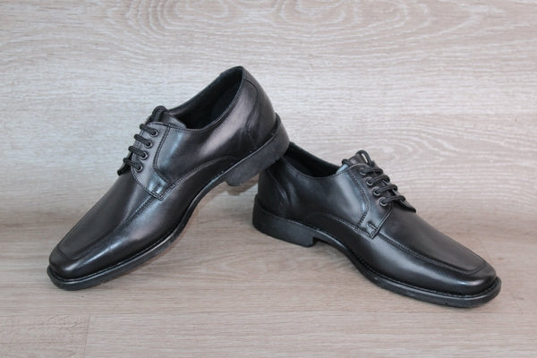 Chaussure de ville Cuir Noir Swedi – Taille 39 – Neuf Made in Portugal - julfripes