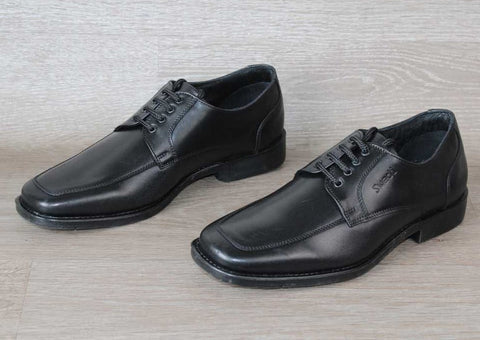 Chaussure de ville Cuir Noir Swedi – Taille 40 – Neuf Made in Portugal - julfripes