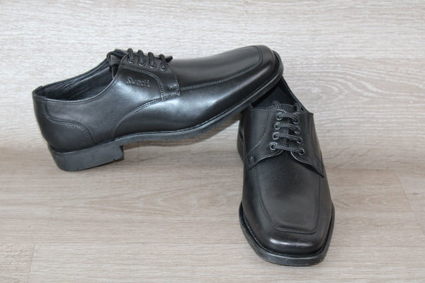 Chaussure de ville Cuir Noir Swedi – Taille 40 – Neuf Made in Portugal - julfripes