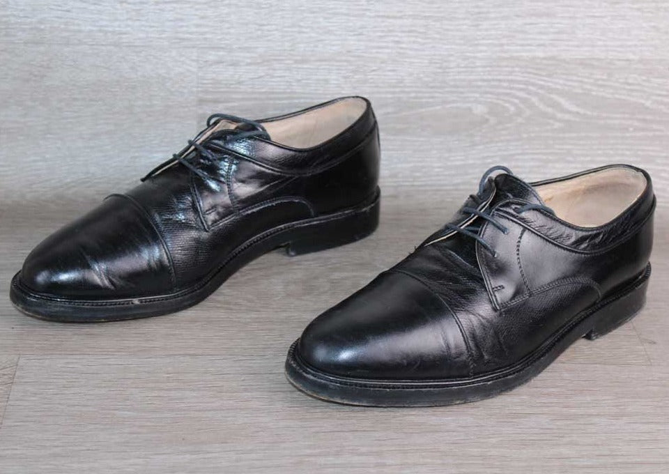 Chaussure Derby Cuir Noir Allister Andre – Taille 42 – Occasion Très Bon état - julfripes