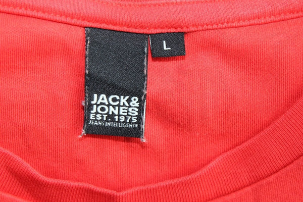 Jack Jones Tshirt Col rond Manches courtes - Taille L Mixte – Occasion très bon état - julfripes