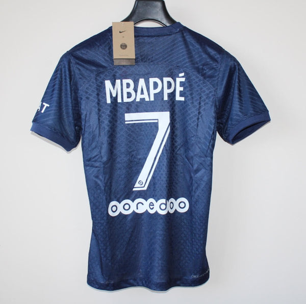 Maillot Football Replica PSG Mbappé Slim – Taille S - Neuf - julfripes