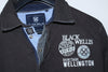 Polo Rugby Vintage New Zealand Black Wellis– Taille XL Mixte – Occasion Très Bon état - julfripes