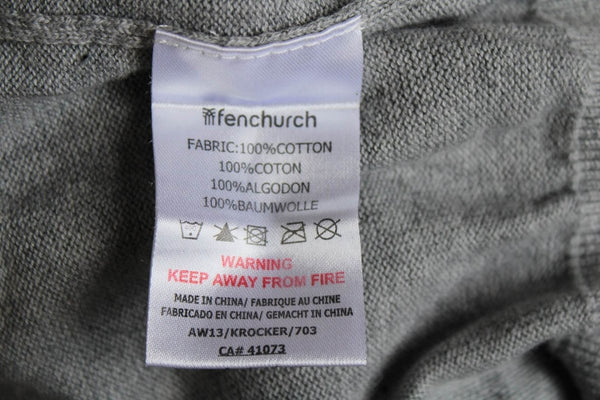 Pull Col V Fenchurch Manches longues Gris – Taille XL - Occasion Très Bon état - julfripes